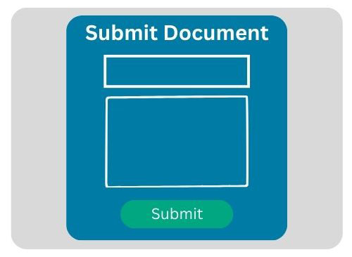 Submit Document AI Legal Document Icon
